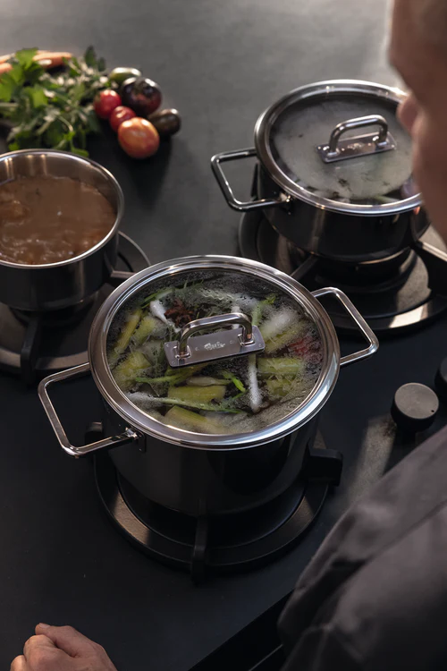 Cooking with Fissler pots on stovetop