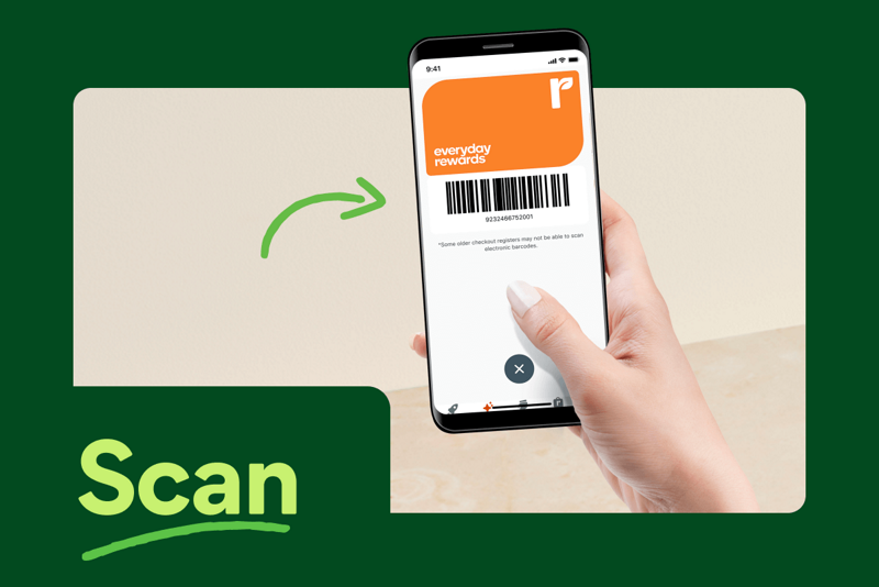Scan - Everyday Rewards card